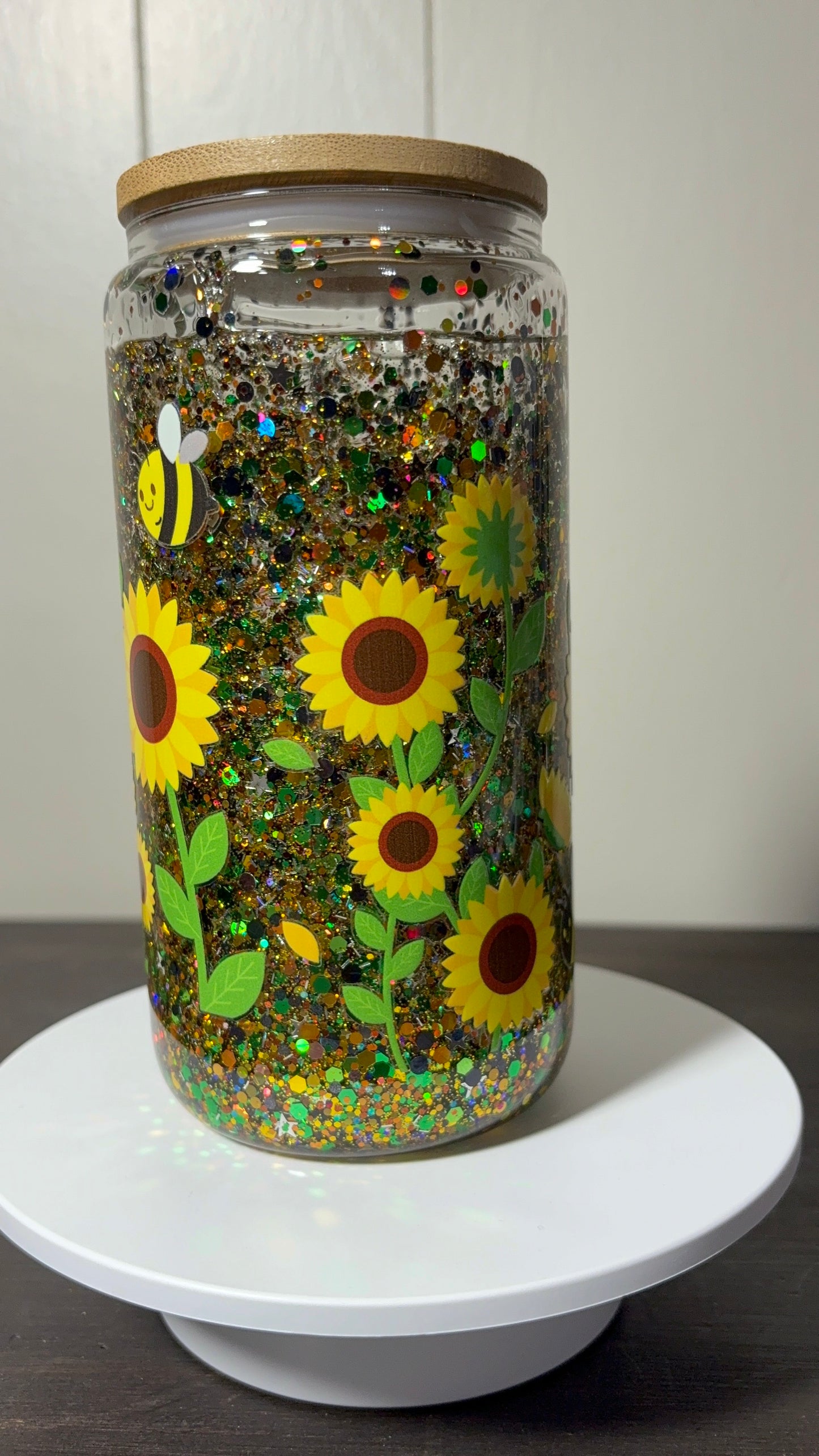Sunflowers and Bumble Bees Tumbler