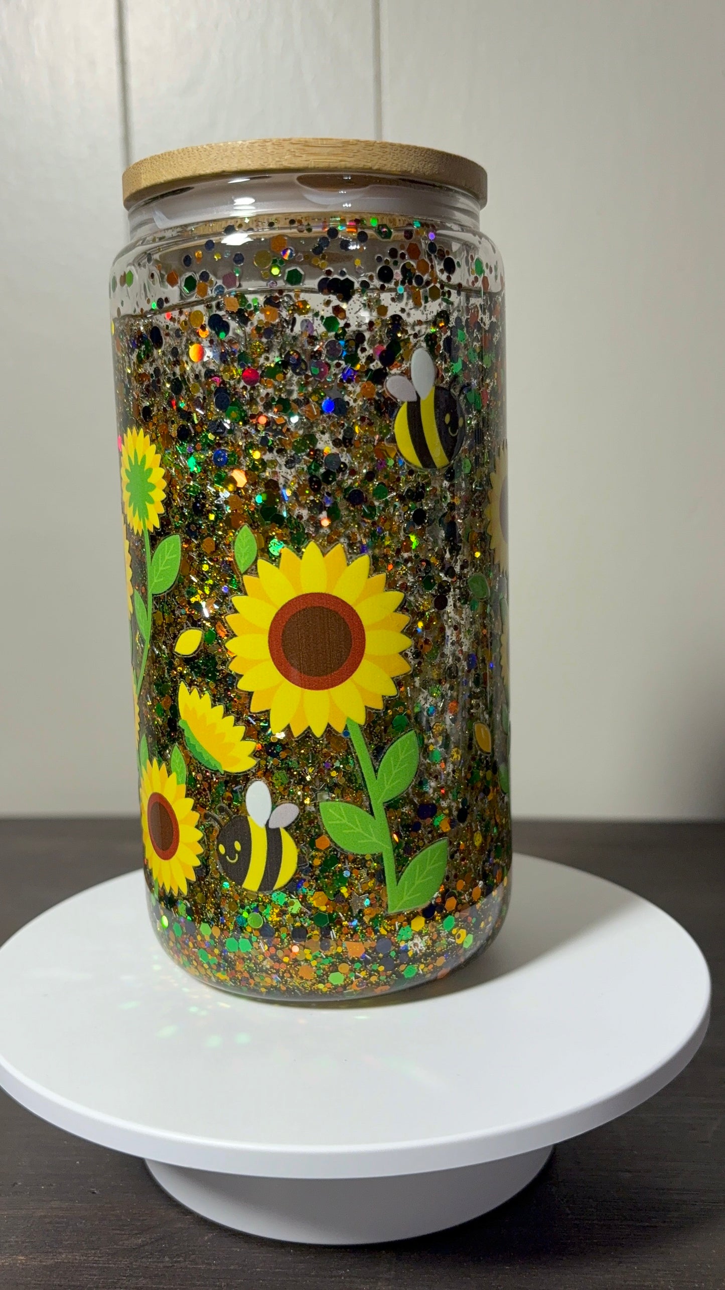 Sunflowers and Bumble Bees Tumbler