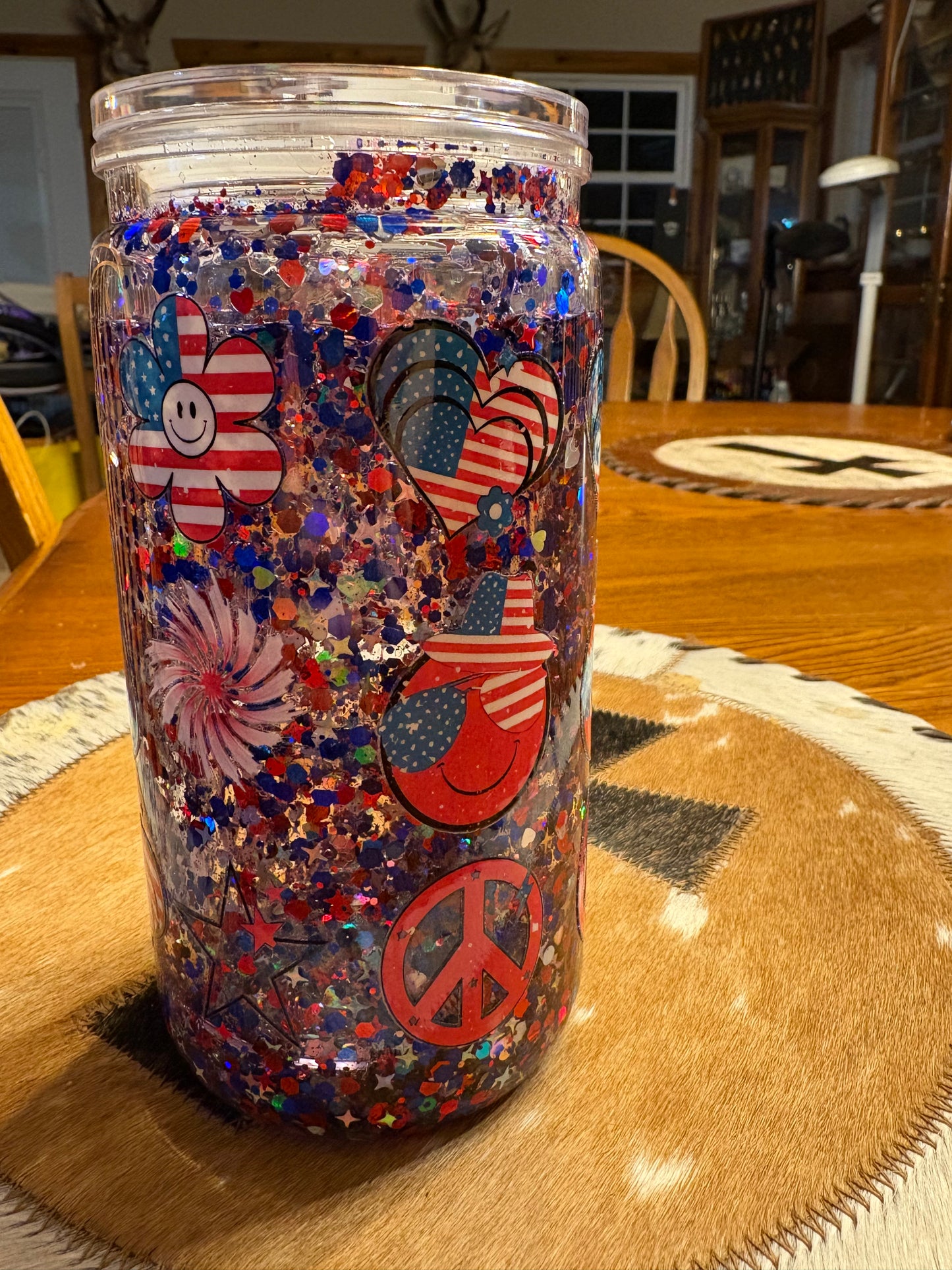 ✨ Stars, Stripes & Sparkle Tumbler ✨