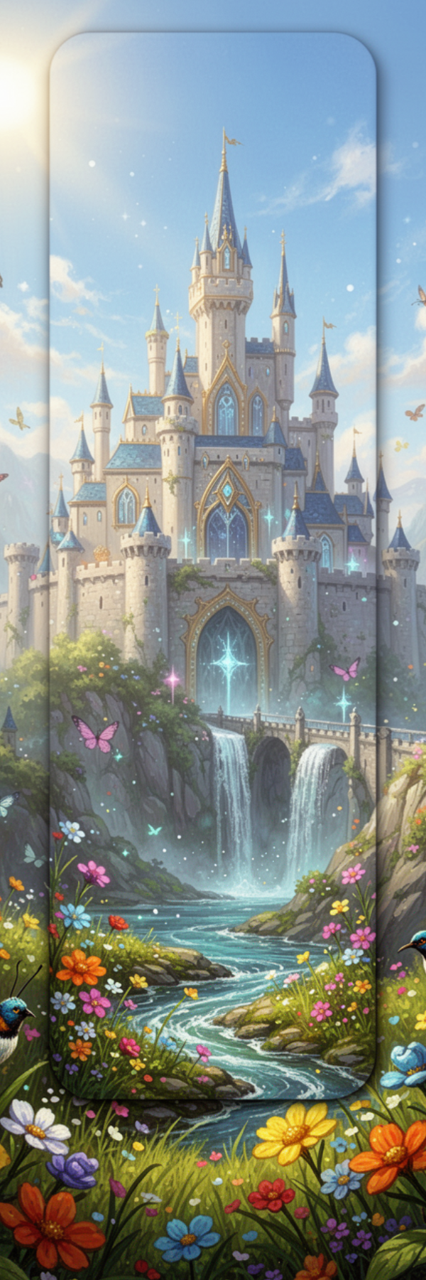 “Enchanted Dreams Bookmark” ✨📖🏰